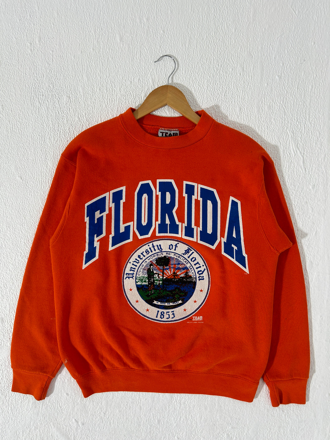 Vintage Gators University of Florida Crewneck Sweatshirt 2024 Made USA Size Xtra Large XL Swamp UF Orange Blue Alligator Gainesville Pull Over