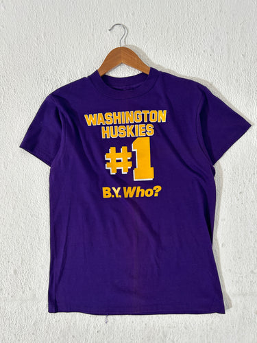 Washington Huskies #1 By Who? tshirt Sz L