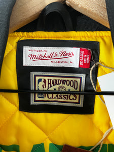 Retro Seattle Supersonics Mitchell & Ness Jacket Size 2XL