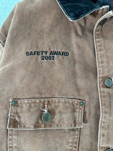 Vintage Brown Carhartt Chore Jacket Sz. L