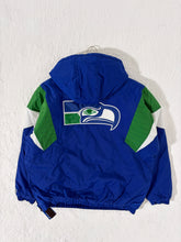 Retro Seattle Seahawks Starter Puffer Jacket