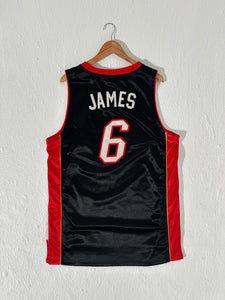 LeBron James Miami Heat Adidas NBA Jersey Sz. 2XL