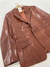Vintage Brown Leather Jacket Sz. 42 Izak