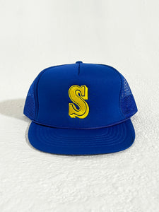 Seattle Mariners Big S Mesh Trucker Hat