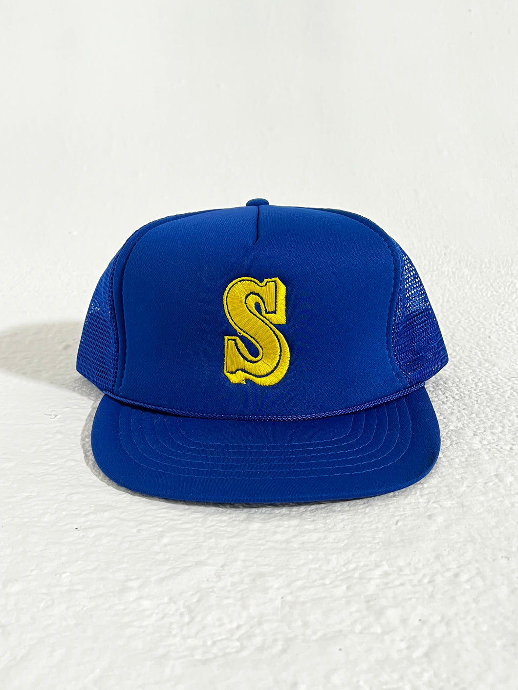 Seattle Mariners Big S Mesh Trucker Hat