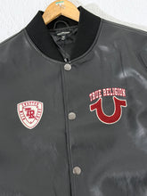 True Religion Leather Varsity Jacket Sz. XL (NWT)