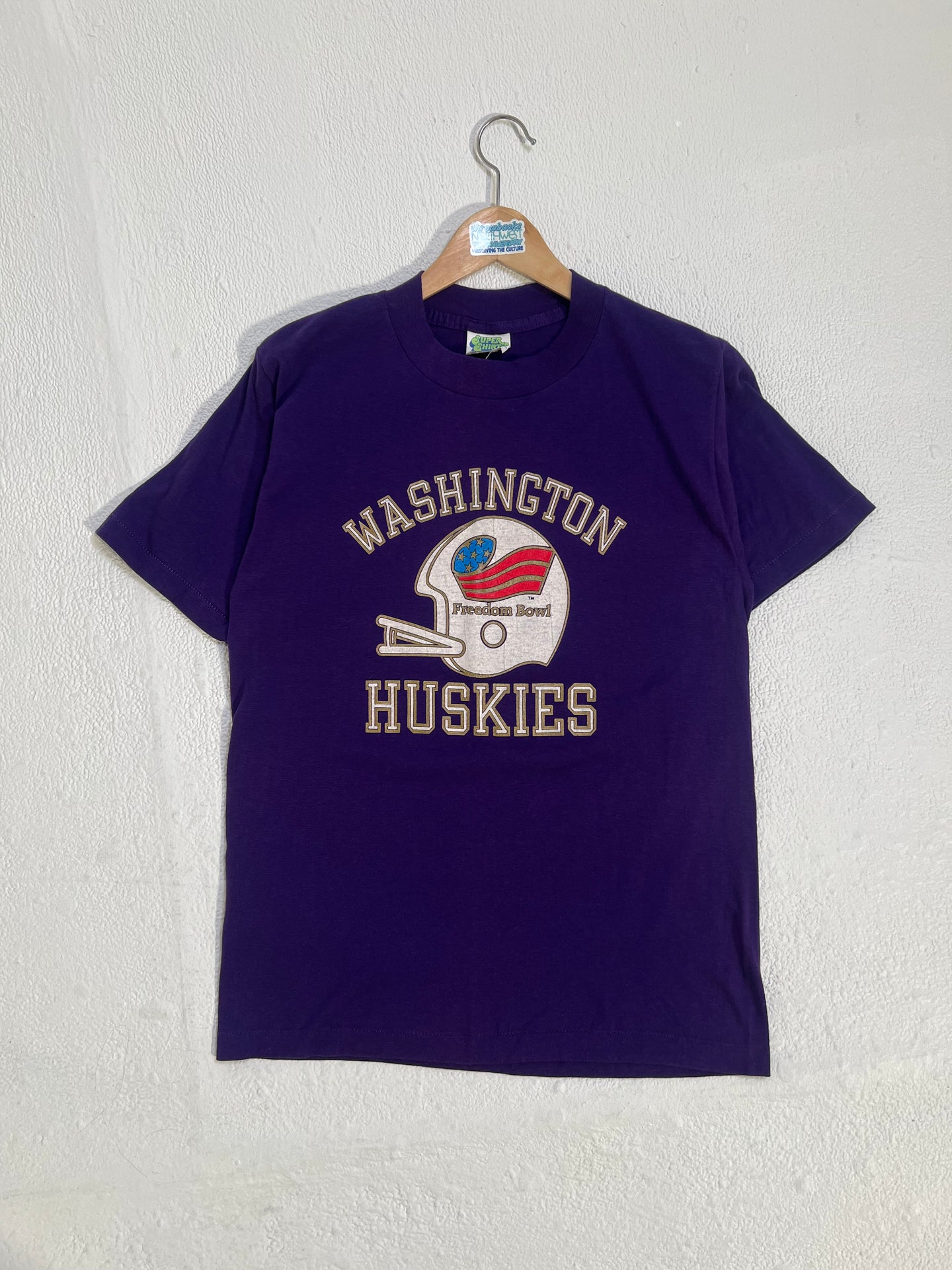 Vintage Washington Huskies Freedom Bowl T-Shirt Sz. L