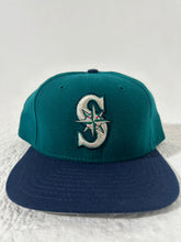 Vintage 90s Seattle Mariners New Era S Logo Snapback