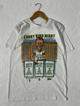 Vintage 1990s Larry Bird Salem Sportswear HOF Induction Night Caricature T-Shirt Sz. L