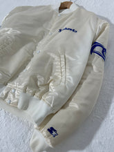 Vintage Seattle Seahawks White Satin Starter Jacket Size L