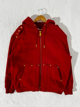 Vintage Y2k Crown Holder Red Hoodie Jacket Sz. 2XL