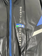 Vintage Seattle Seahawks Leather Pro Player Jacket size XL