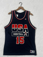 Vintage Magic Johnson Olympic Team USA Basketball Jersey #15 XL