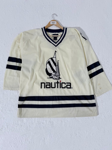 Vintage Nautica Hockey Jersey Sz. XL