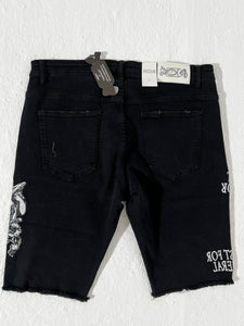 Sugar Hill Playlist Jeans Shorts Black Wash DEPT1