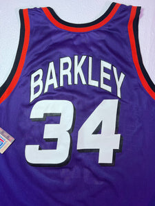 Vintage 1990's Charles Barkley Phoenix Suns Away Jersey Sz. 44 (NWT)