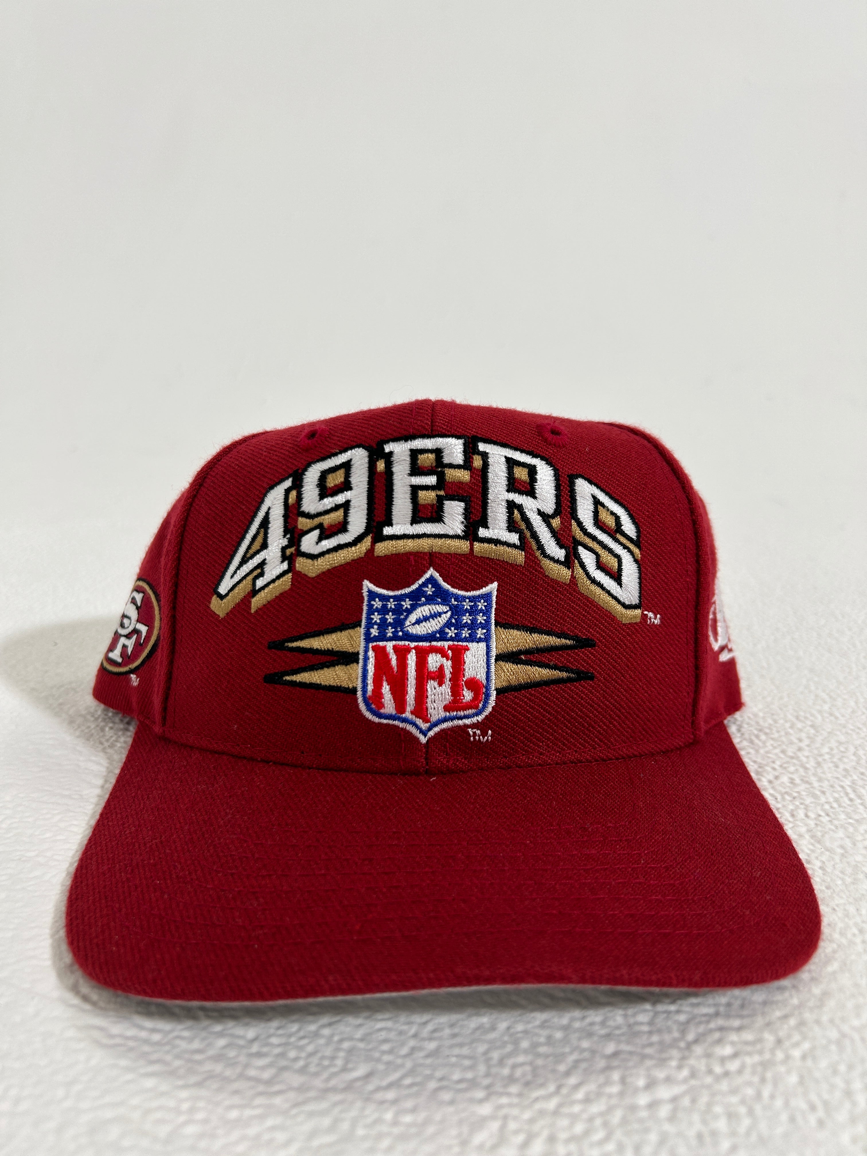 Vintage 90s San Francisco 49ers Wool Snapback Hat by Sports