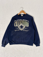 Dallas Cowboys Superbowl Crewneck Trench Sz XL