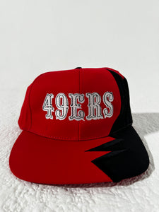 Vintage 49ers Jagged Strapback Hat