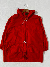 Vintage Eddie Bauer Orange Windbreaker Zipup Jacket Sz. XL