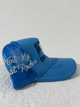 Death Row Records Baby Blue Trucker Hat