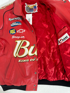 Jeff Hamilton Budweiser “King of Beer” Racing Jacket Sz. XL