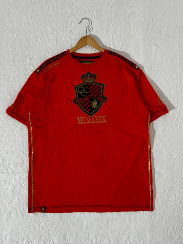 Vintage Y2k Coogi Country Club Orange T-Shirt Sz. XXXL