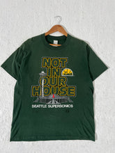 Vintage Seattle Supersonics "Not In Our House" T-Shirt Size L