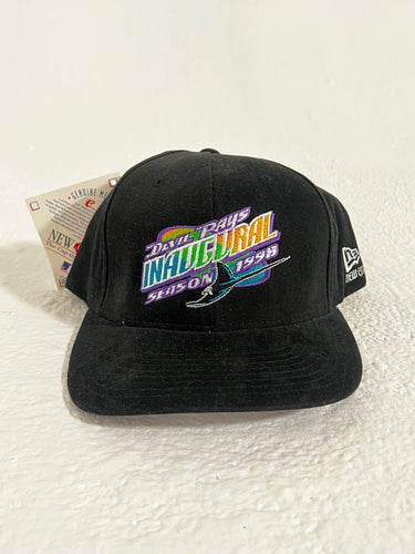 Vintage 1998 Tampa Bay Devil Rays Inaugural Season Snapback Hat Deadstock