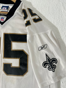 New Orleans Saints Reggie Bush #25 White Jersey Sz. XL