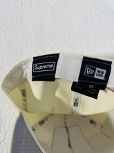 Supreme Reverse Box Logo New Era Fitted Hat Sz. 7 5/8