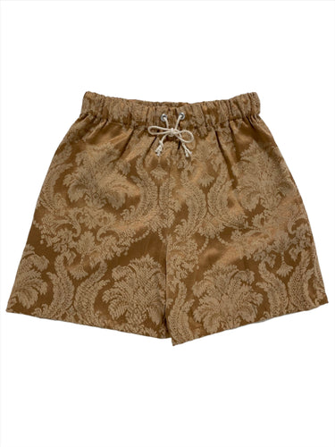 TBNW Gold Custom Tapestry Shorts Sz. S