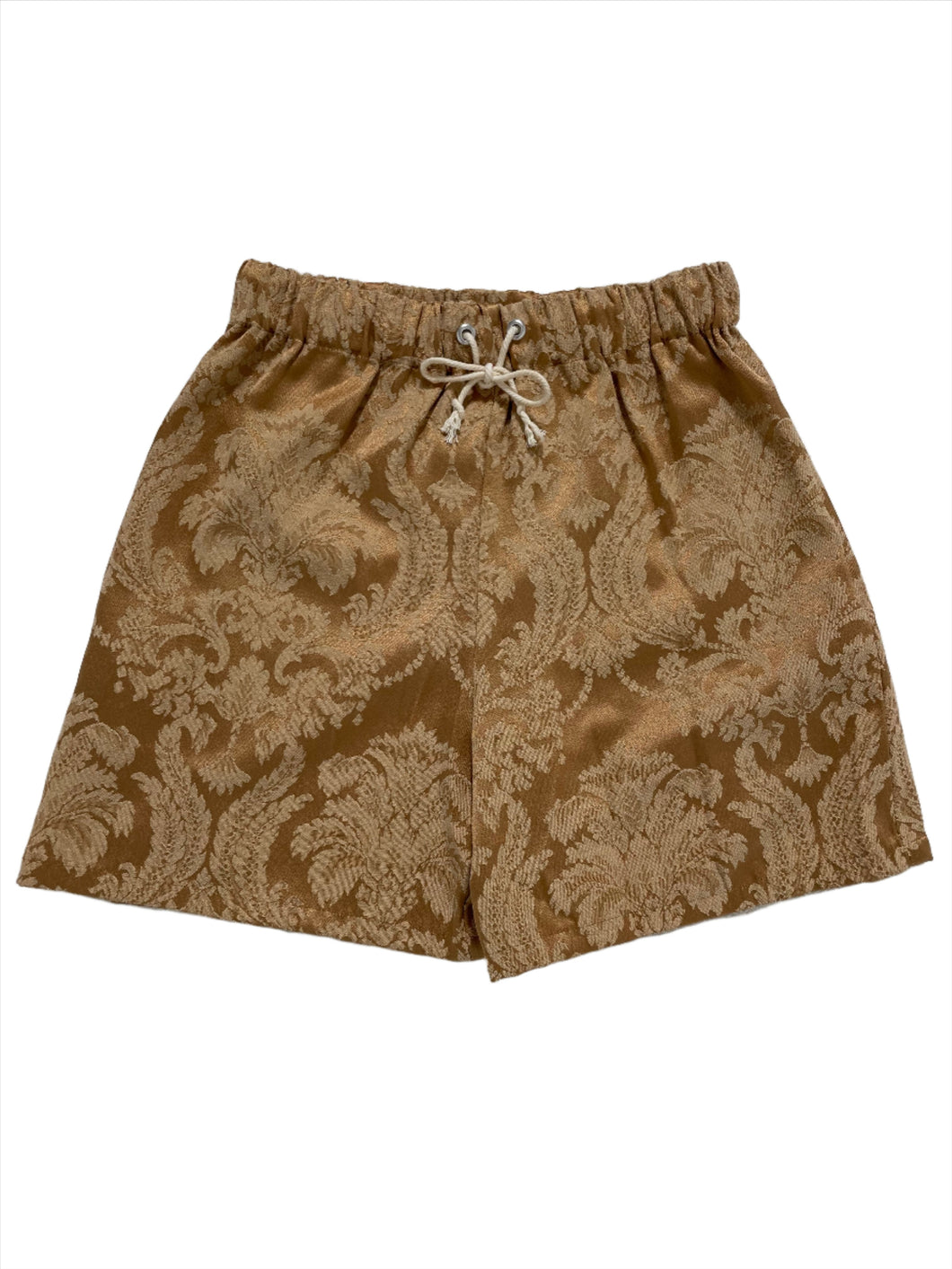 TBNW Gold Custom Tapestry Shorts Sz. S
