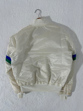 Vintage Seattle Seahawks White Satin Starter Jacket Size L