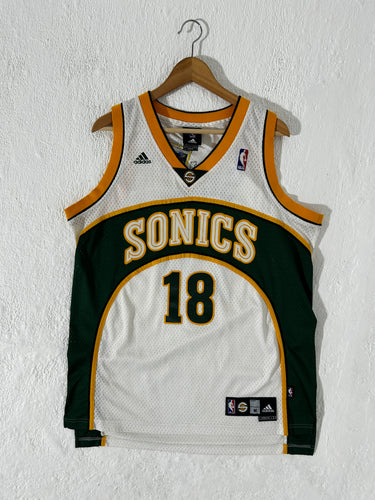 Vintage y2k Mouhamed Sene Seattle Supersonics Jersey Sz. M