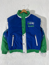 Vintage Seattle Seahawks Pro Player Puffer Parka Size XL