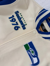 Seattle Leather Wool Varsity Jacket Sz. XL