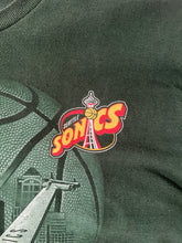 Vintage 1990's Seattle Supersonics Pro Player Skyline Jet T-Shirt Size XL