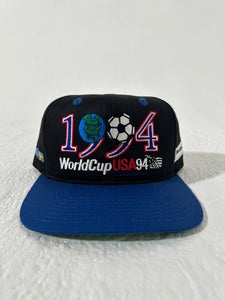 Vintage 1994 World Cup USA Black Snapback Hat