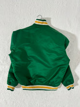 Vintage 90s Seattle Supersonics Satin Starter Jacket Size L