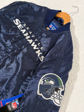 Seattle Seahawks Y2k Buttoned Jacket Sz. M