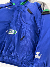 Vintage Seattle Seahawks Proline Starter Puffy Jacket Sz M