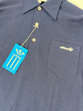 Vintage 1970's Adidas Blue Shirt Sz. S