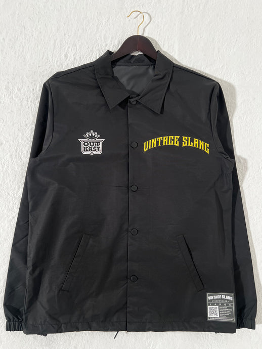 Vintage Slang ATLiens Outkast Black Coach Jacket Sz. L