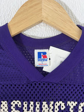 Vintage 1980's UW Washington Huskies Purple Cropped Jersey Sz. L
