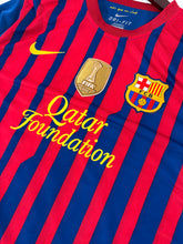 FC Barcelona 2011-12 Fifa Champions Badge Lionel Messi #10 Jersey Size S