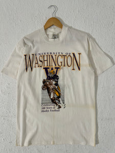 Vintage University of Washington 100 Years of Husky Football T-Shirt Sz. L