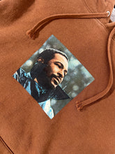 2. SUPREME Marvin Gaye Brown Hoodie Sz M