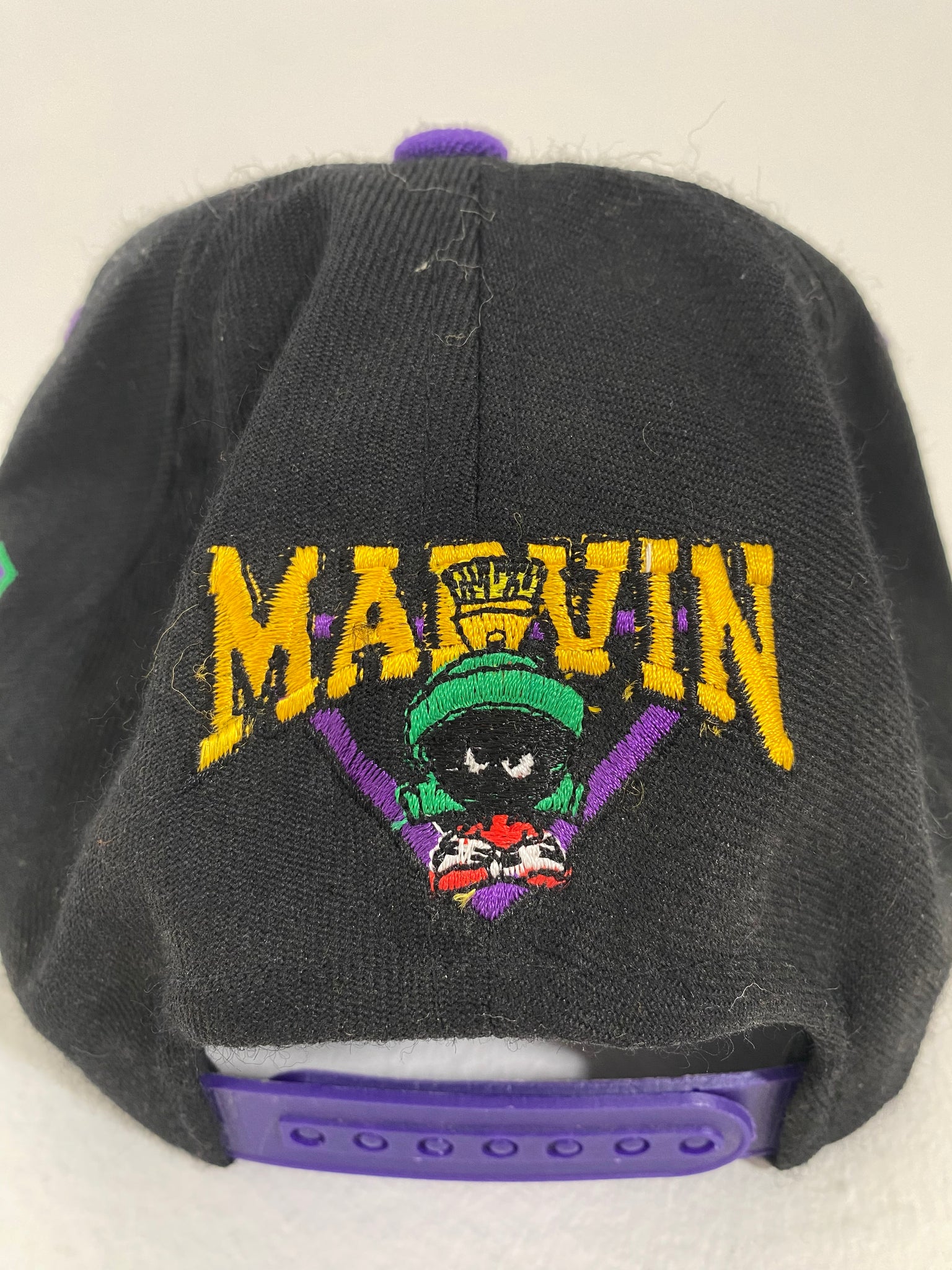 Vintage 1990's Looney Tunes / Marvin the Martian BLOCKHEAD Snapback