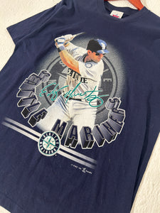 Vintage 1998 Seattle Mariners Edgar Martinez T Shirt Size L